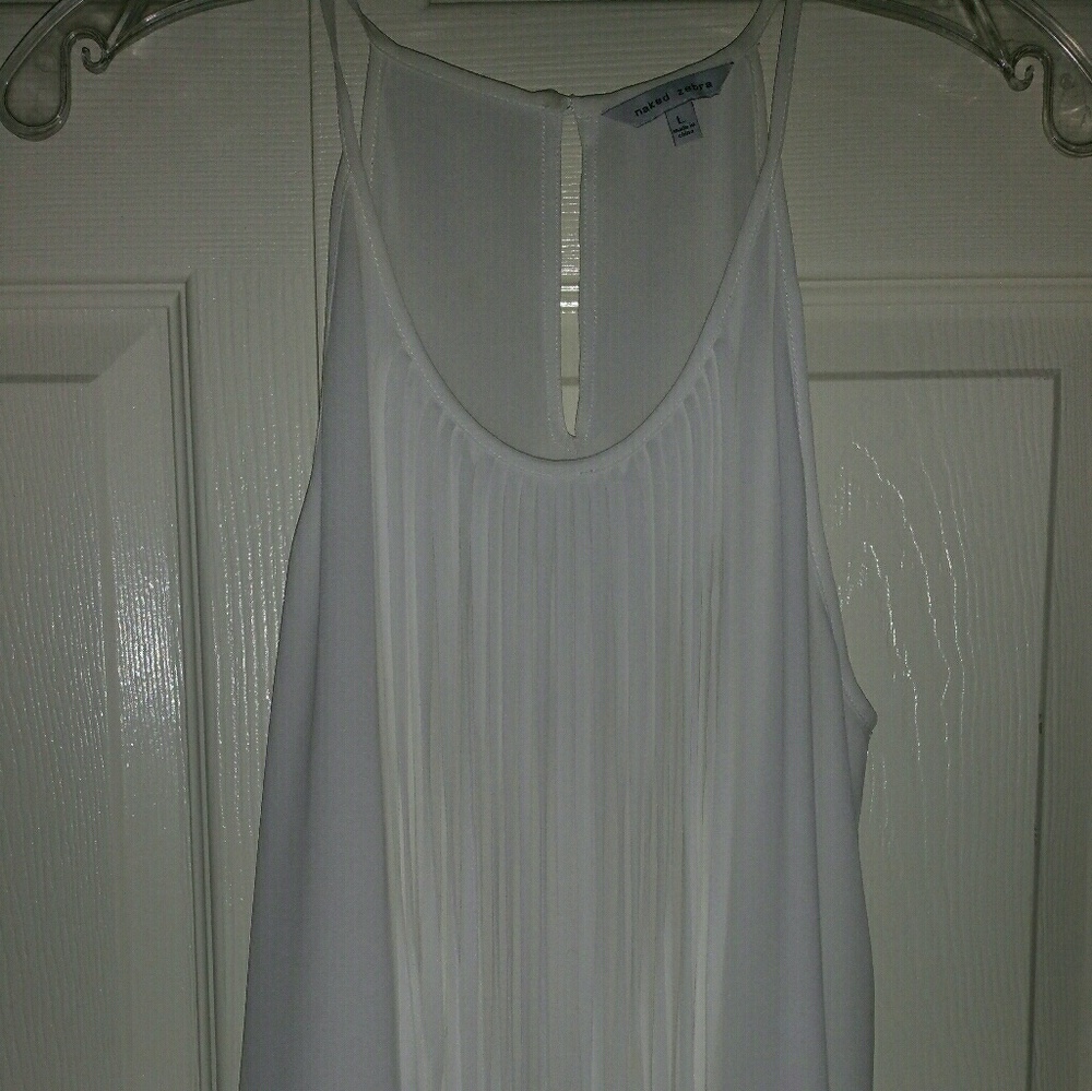 Naked Zebra Sleeveless Blouse